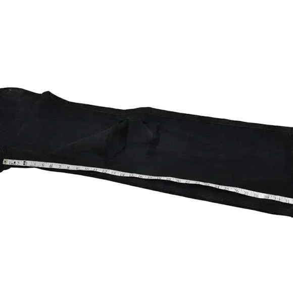 Urban OutfittersBDG Ripped Washed Black Jeans Distressed Wide Leg Baggy Size 25 - Picture 11 of 14